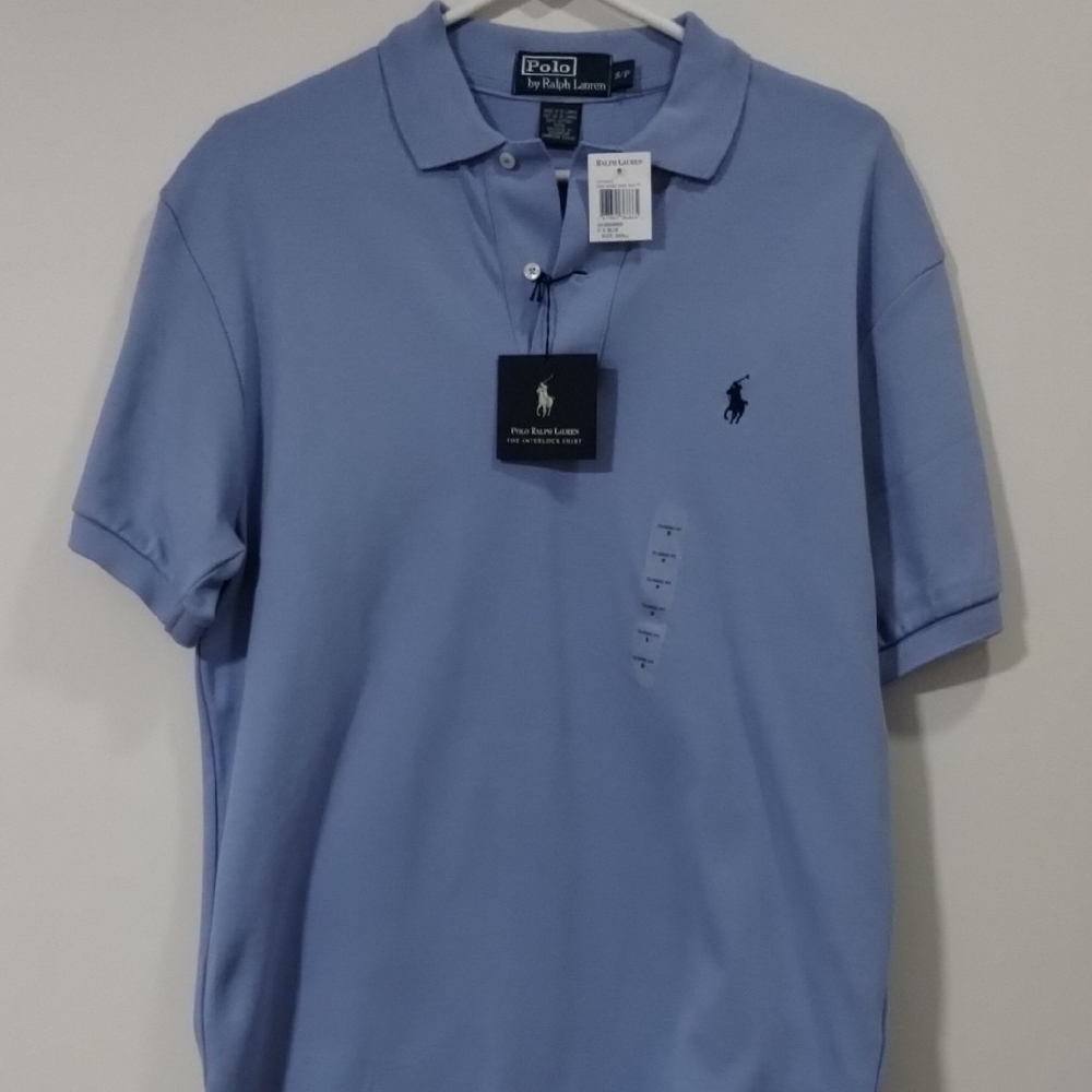 NWT Polo Ralph Lauren Men's Blue Polo Shirt